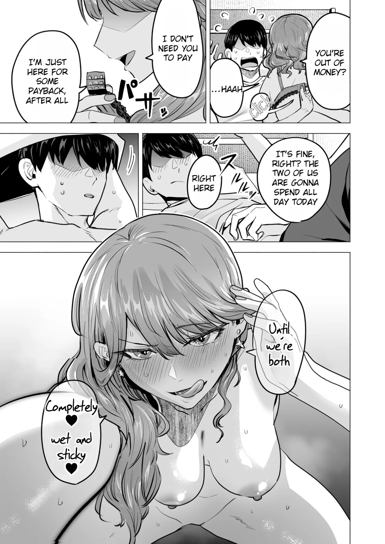 Hentai Manga Comic-I Called an Escort Service, and My Old Classmate Showed Up - Day 6 of Polynesian Sex-Read-10